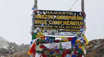 Camp de Base de l’Annapurna Trek