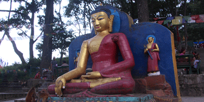 circuit de kathmandu durbar square et swayambhunath